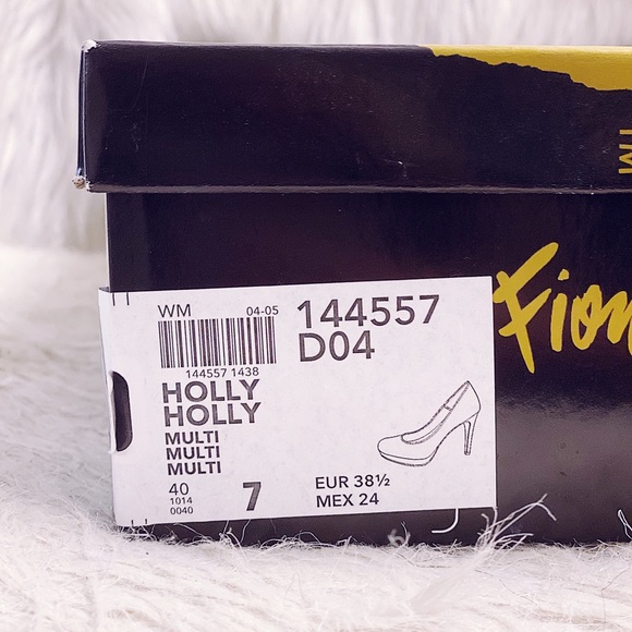 Silver and Gold Sparkly Pumps - Picture 8 of 8